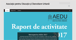 Desktop Screenshot of dezvoltareurbana.org